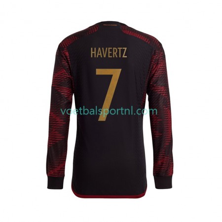 Duitsland Havertz 7 Uit Shirt World Cup 2022 L/S